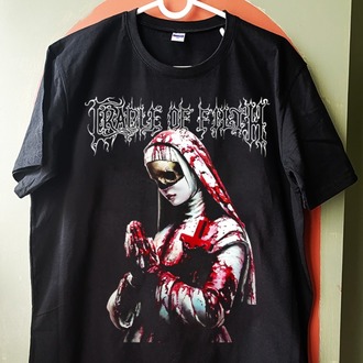 Cradle of Filth - Killer Nun - Tshirt (Arka baskı opsiyonel) (Meldodic Black Metal)