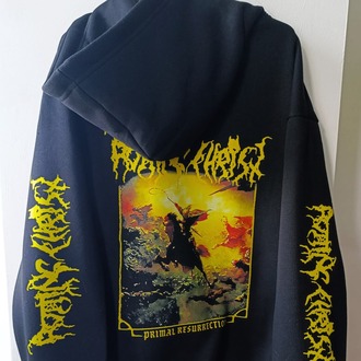 Rotting Christ - Primal Resurrection - Fermuarlı Hoodie (Black Metal)