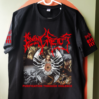 Dying Fetus - Purification Through Violence - Tshirt (Arka baskı opsiyonel) (Brutal Death, Grind)