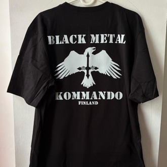 Satanic Warmaster - Black Metal Kommando - Tshirt (Arka baskı opsiyonel) (Black Metal)