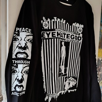 Eyehategod -  End-Time - UZUN KOLLU SİYAH Tshirt (sludge, doom metal) 