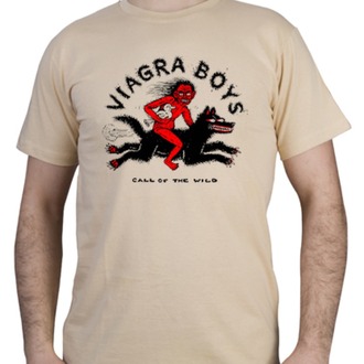 Viagra Boys - Call of the Wild - Krem Renk Tshirt