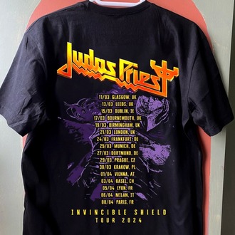 Judas Priest - Invincible Shield - Tshirt (Arka baskı opsiyonel) (Heavy Metal)