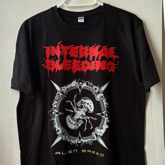 lnternal Bleeding - Alien Breed Tshirt (slam brutal death metal tshirt)