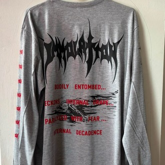 Immolation – Demo II - Uzun Kollu Tshirt (Arka baskı opsiyonel) (Death Metal)