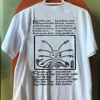 Marduk - Then Grymma Dodhen - Beyaz Tshirt (Arka baskı opsiyonel) (Black Metal)