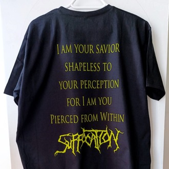 Suffocation - Pierced from Within - Tshirt (Arka baskı opsiyonel) (Death Metal)