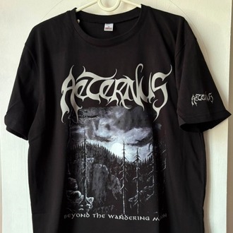 Aeternus - Beyond the Wandering Moon - Tshirt (Arka, Kol baskı opsiyonel) (Black, Death Metal)