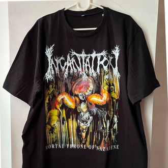 Incantation - Mortal Throne Of Nazarene - Tshirt (Arka baskı opsiyonel) (Death Metal)