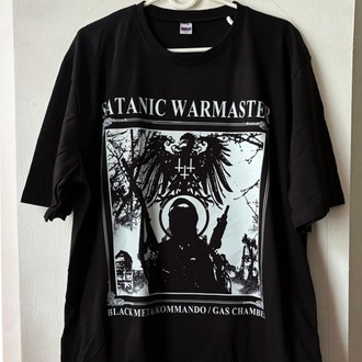 Satanic Warmaster - Black Metal Kommando - Tshirt (Arka baskı opsiyonel) (Black Metal)