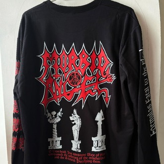 Morbid Angel - Formulas Fatal to the Flesh - uzun kol tshirt - Arka baskı opsiyonlu 