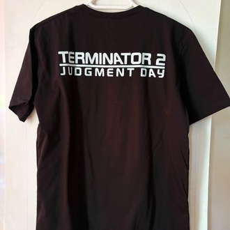 Terminator 2 - Tshirt (Arka baskı opsiyonel) (Film, Bilim Kurgu)