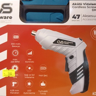 DN 91814 Akülü Katlanır Vidalama