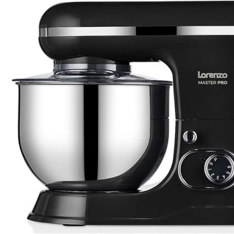 Lorenzo Master Pro 1500 W 5 lt Siyah Hamur Yoğurma Makinesi
