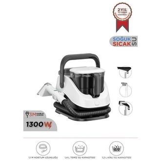 Torima TCC-01 Siyah Buharlı Koltuk ve Halı Yıkama Makinesi Leke Çıkartma Makinesi