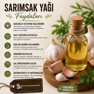 Sarımsak Yağı 20 ML