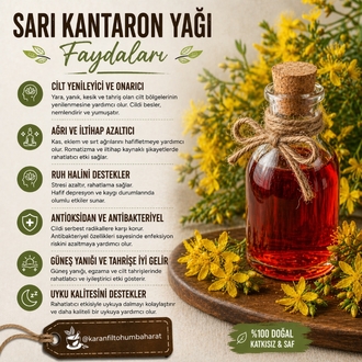 Sarı Kantaron Yağı 50 ML