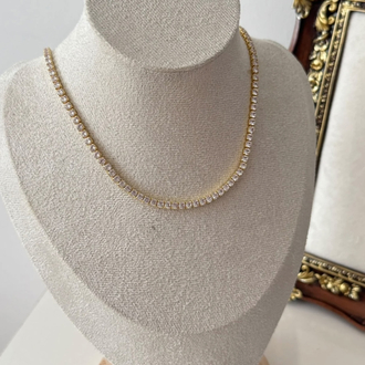 Gold Suyolu Kolye ( Dönmez )