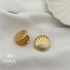 İSTİRİDYE KÜPE - ÇELİK - GOLD