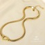 HEART KOLYE - ÇELİK - GOLD