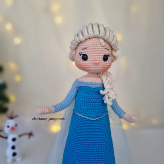 ELSA & OLAF AMİGURUMİ TARİFİ (DİJİTAL ÜRÜN)