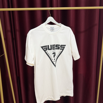 Guess Logo Detaylı Premium Tshirt