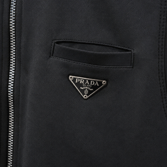 Prada Metal Logo Detaylı Premium Yelek