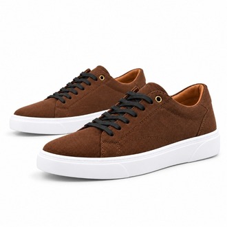 Kanvas Casual Sneaker (Kahve)