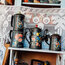 Dekoratif Pot Set El boyama
