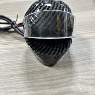 KARBON KASK MOTORSİKLET LED LAMBA
