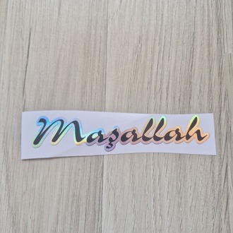 Maşallah Sticker(13x2cm)