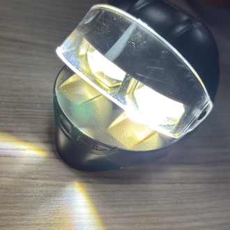 SİYAH KASK MOTORSİKLET LED LAMBA