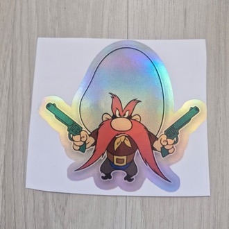 Hologramlı Küfürbaz Haydo Sticker(12x10cm)