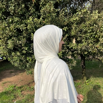 Beyaz Penye Şal 