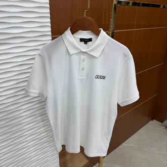 Guess Basic Yazılı İthal Polo Yaka
