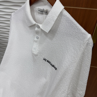 Les Benjamins Beyaz İthal Polo Yaka