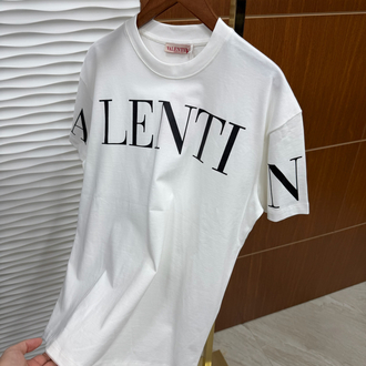 Valentino YALAN makinesi İthal Beyaz Tişört