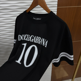 Dolce Gabbana 10 Siyah İthal Tişört