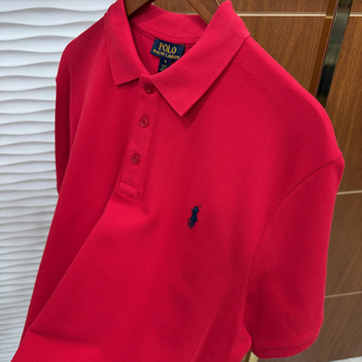 RL Kırmızı İthal Polo Yaka