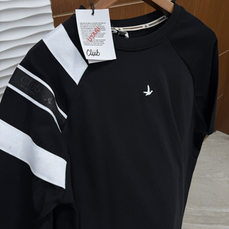 Beymen Club Omuz Detaylı İthal Siyah Tişört