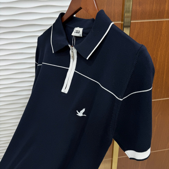 Beymen Club Çizgili Lacivert İthal Tişört