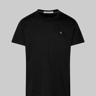 Calvin Klein Mini Patch Siyah İthal Tişört