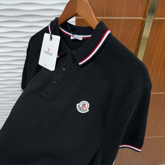 Moncler Omuz Çizgili İthal Polo Yaka