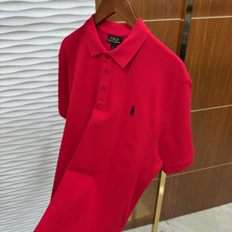 RL Kırmızı İthal Polo Yaka