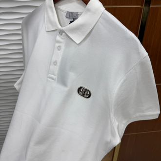 Christian Dior Beyaz İthal Polo Yaka