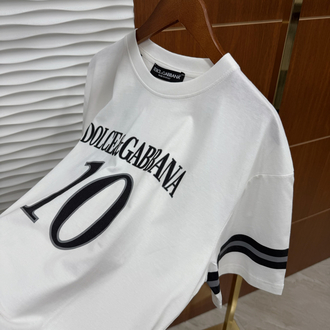 Dolce Gabbana 10 Beyaz İthal Tişört