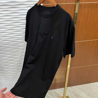 AllSaints Basic Siyah İthal Tişört