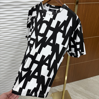 Armani Exchange Siyah Beyaz İthal Tişört