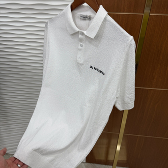 Les Benjamins Beyaz İthal Polo Yaka