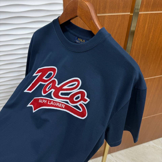 RL Kırmızı Polo Patch İthal Lacivert Tişört